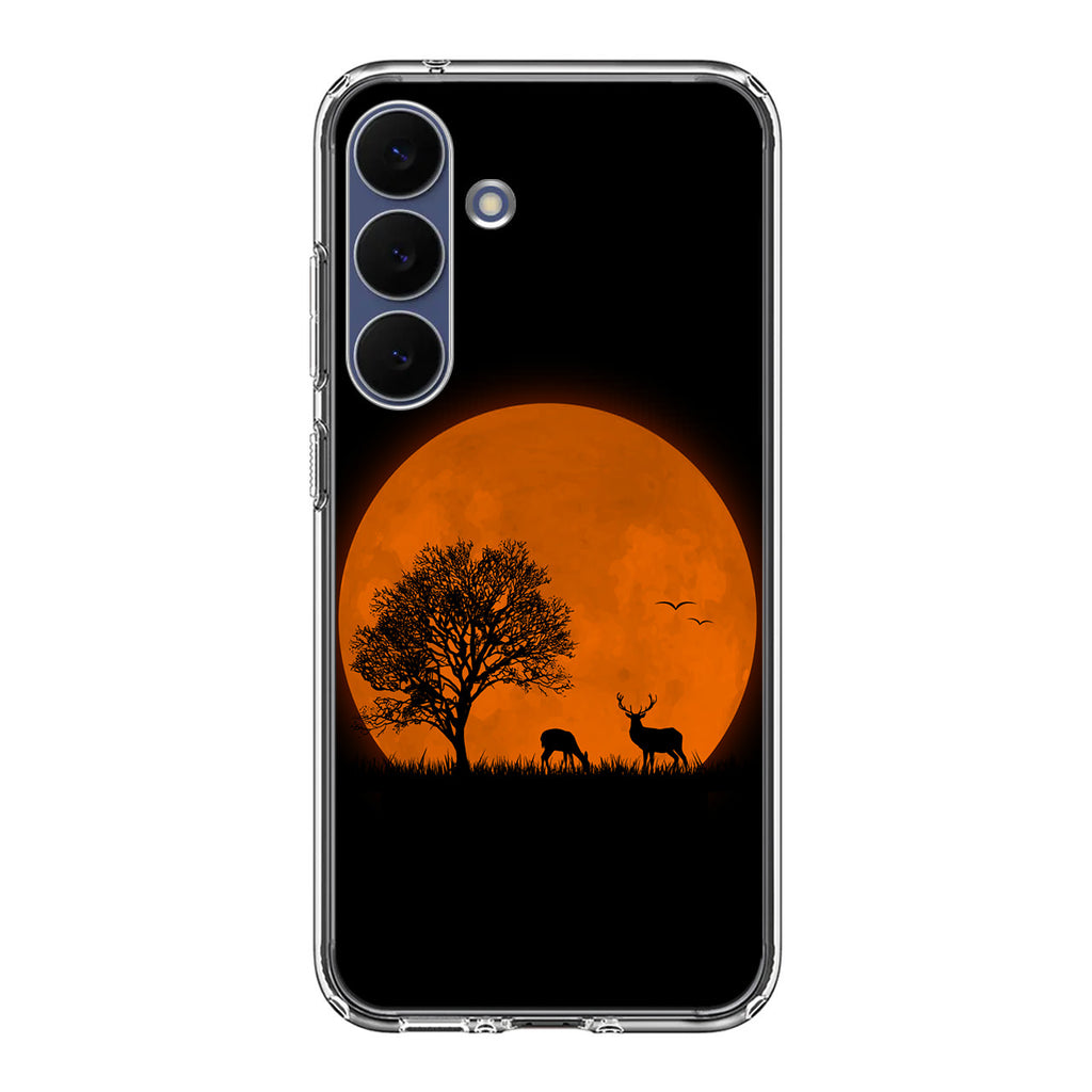 Deer Silhouette Samsung Galaxy S25 FE Case
