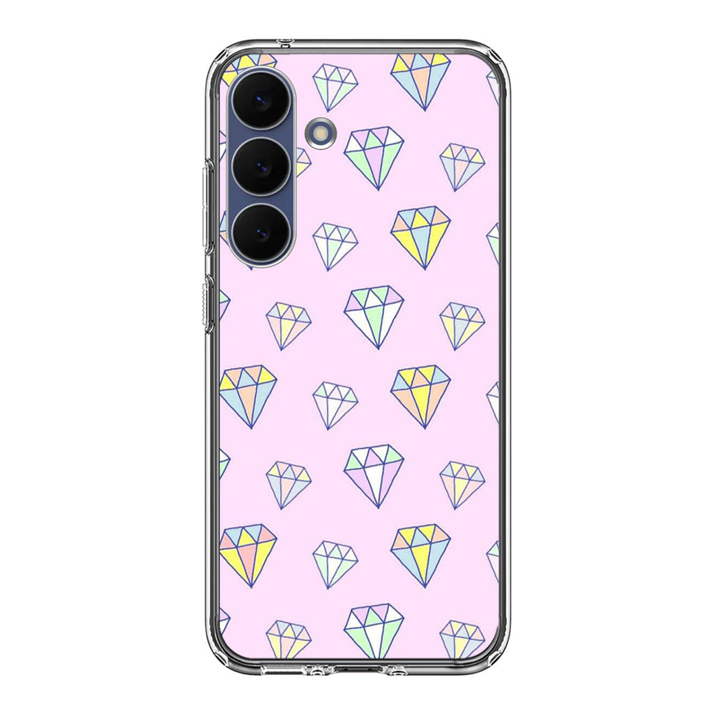 Diamonds Pattern Samsung Galaxy S25 FE Case