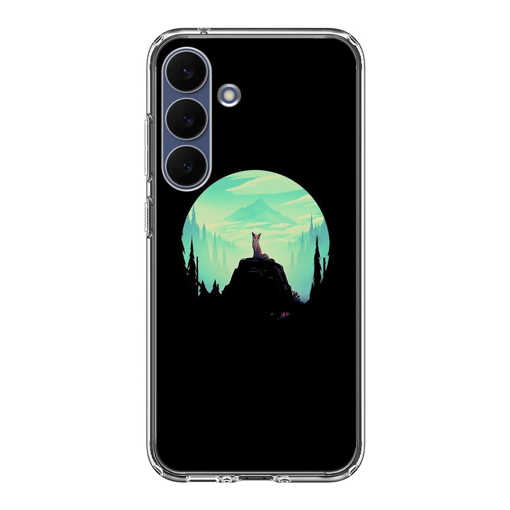 Fox on the Rock Samsung Galaxy S25 FE Case
