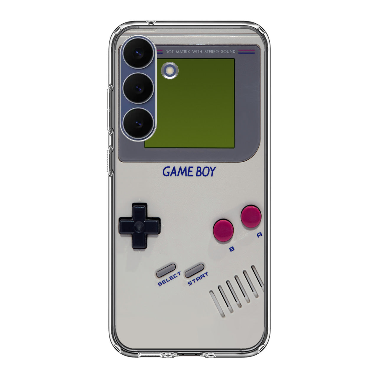 Game Boy Grey Model Samsung Galaxy S25 FE Case