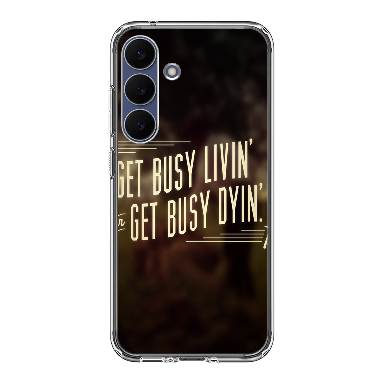 Get Living or Get Dying Samsung Galaxy S25 FE Case