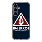 Girlfriend Not Found Error Samsung Galaxy S25 FE Case
