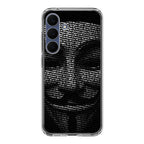 Guy Fawkes Mask Anonymous Samsung Galaxy S25 FE Case