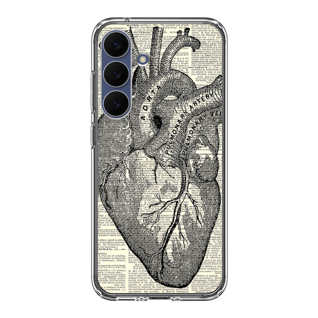 Heart Book Art Samsung Galaxy S25 FE Case
