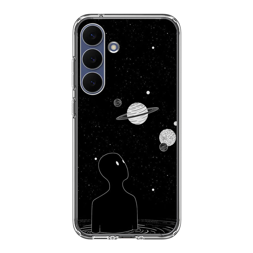 Hello Saturn Samsung Galaxy S25 FE Case