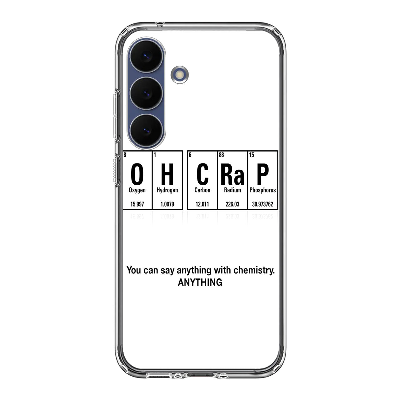 Humor Funny with Chemistry Samsung Galaxy S25 FE Case