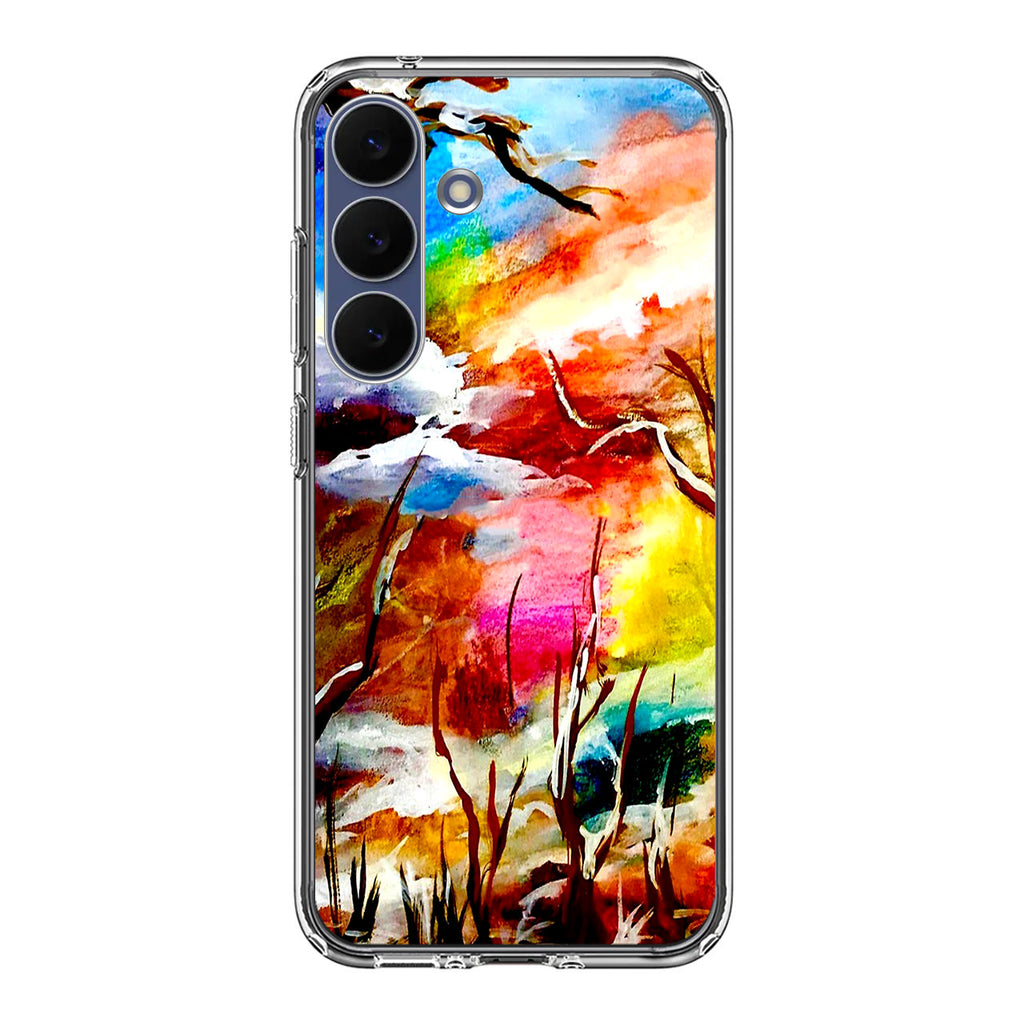 I Sense Winter's Wonderful Warmth Samsung Galaxy S25 FE Case