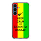 Keep Calm and Listen to Reggae Samsung Galaxy S25 FE Case