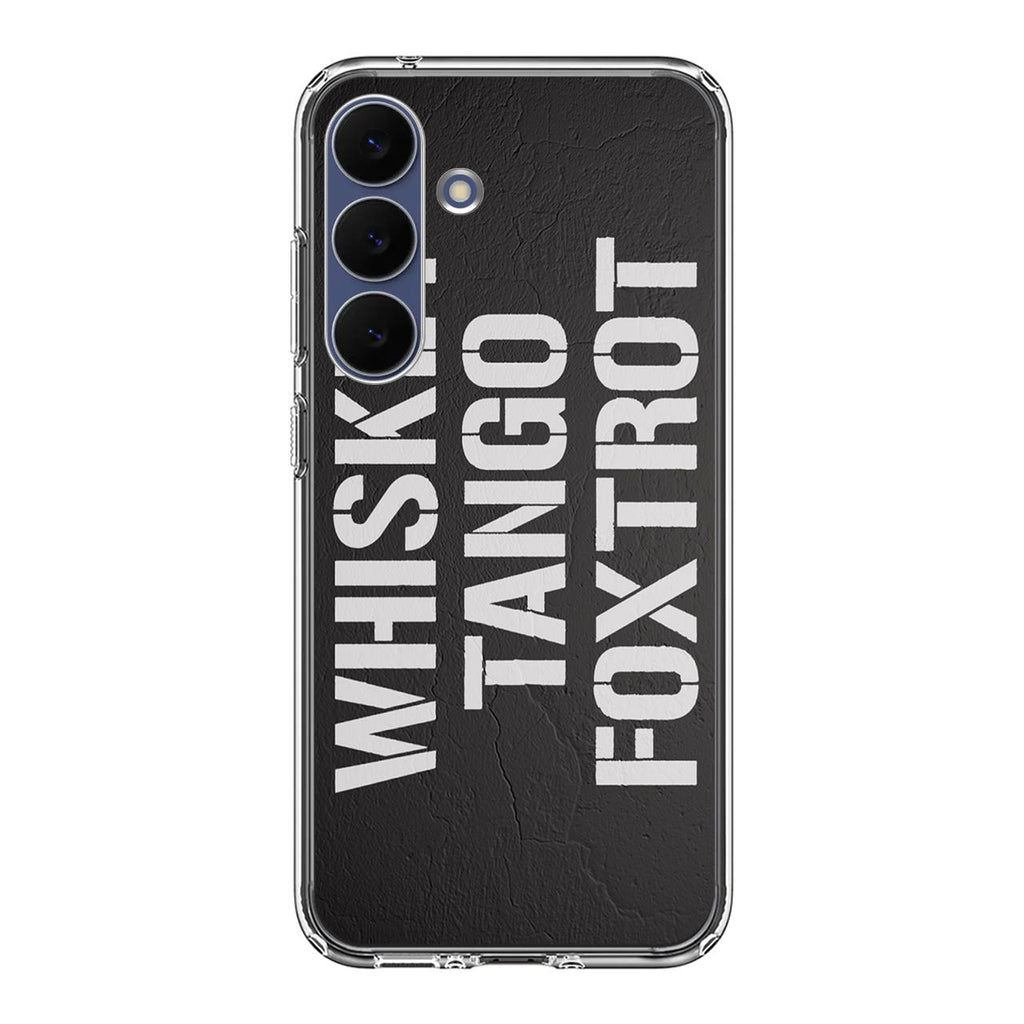 Military Signal Code Samsung Galaxy S25 FE Case