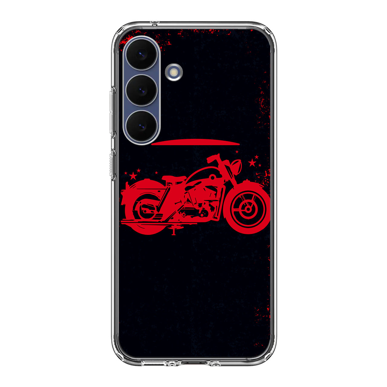 Motorcycle Red Art Samsung Galaxy S25 FE Case