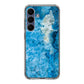 Navy Blue Marble Samsung Galaxy S25 FE Case