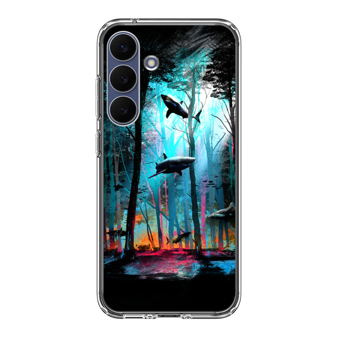 Shark Forest Samsung Galaxy S25 FE Case