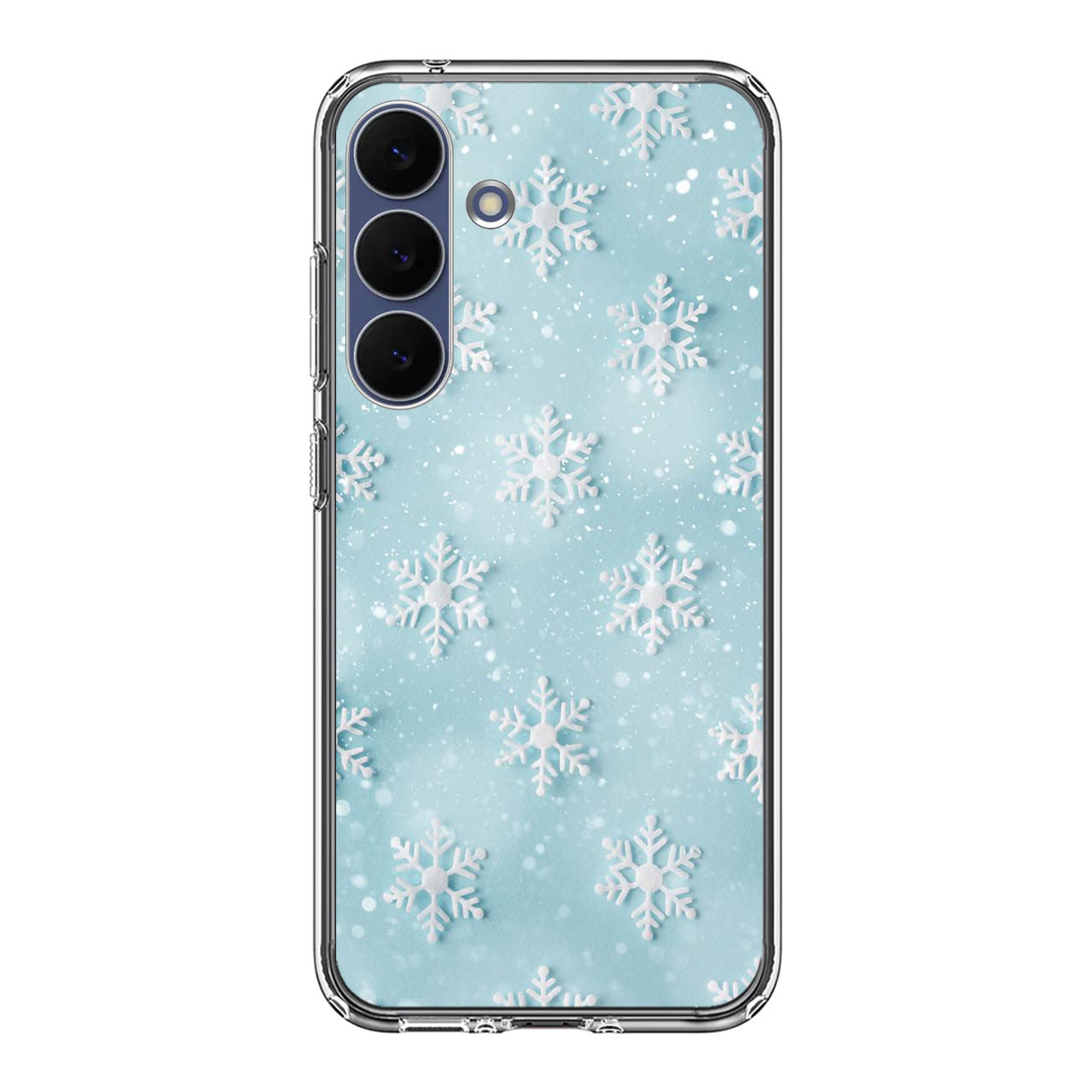 Snowflakes Pattern Samsung Galaxy S25 FE Case