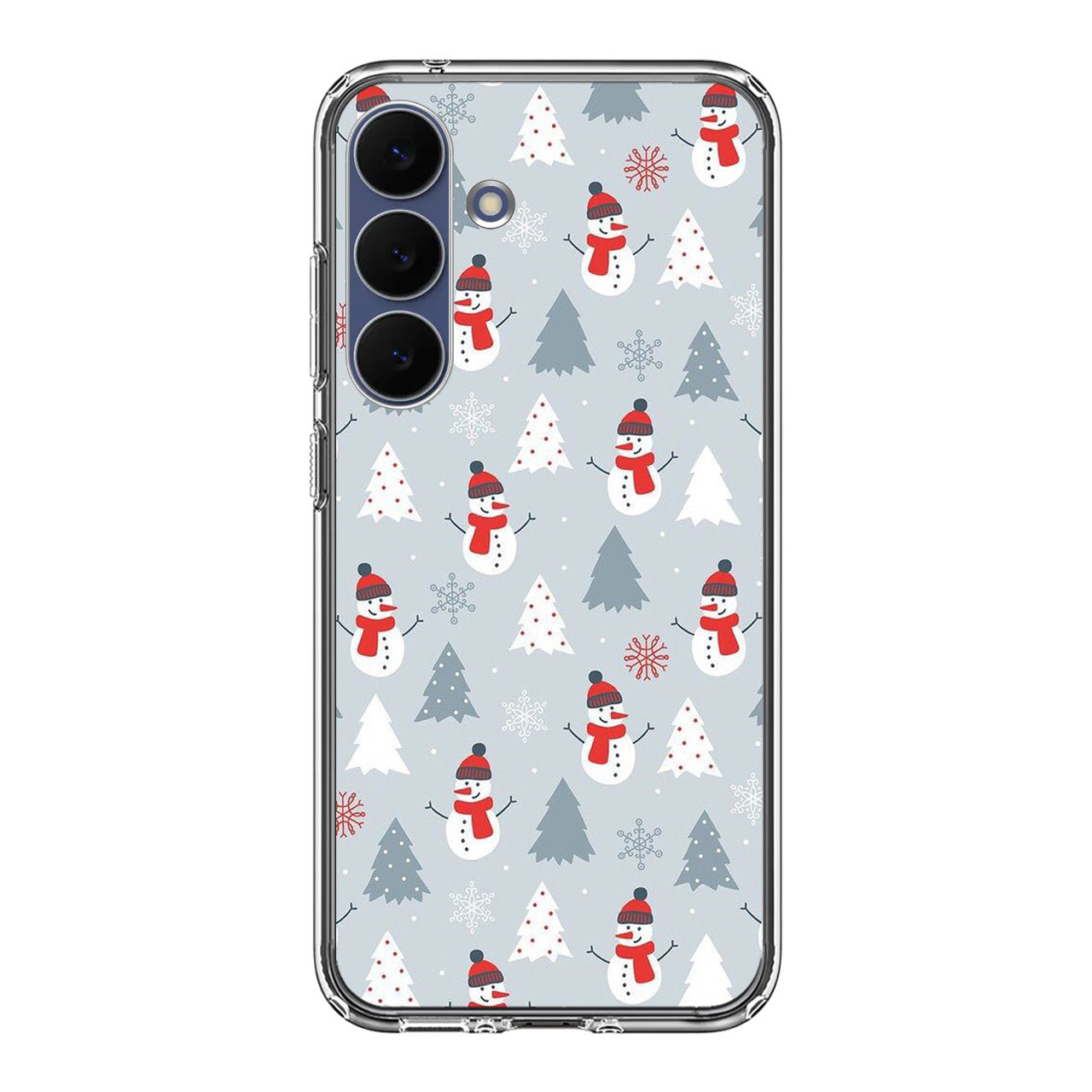 Snowmans Pattern Samsung Galaxy S25 FE Case