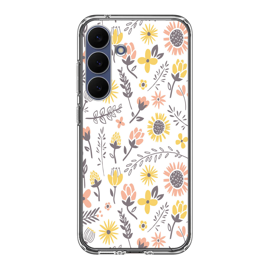 Spring Things Pattern Samsung Galaxy S25 FE Case