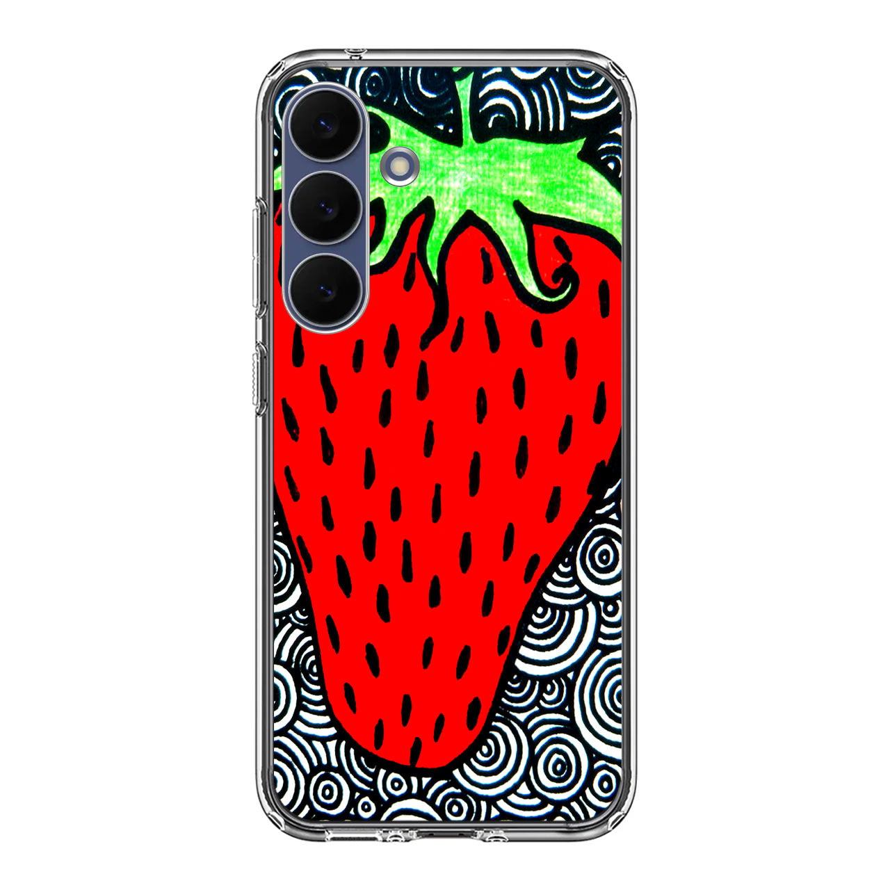 Strawberry Fields Forever Samsung Galaxy S25 FE Case