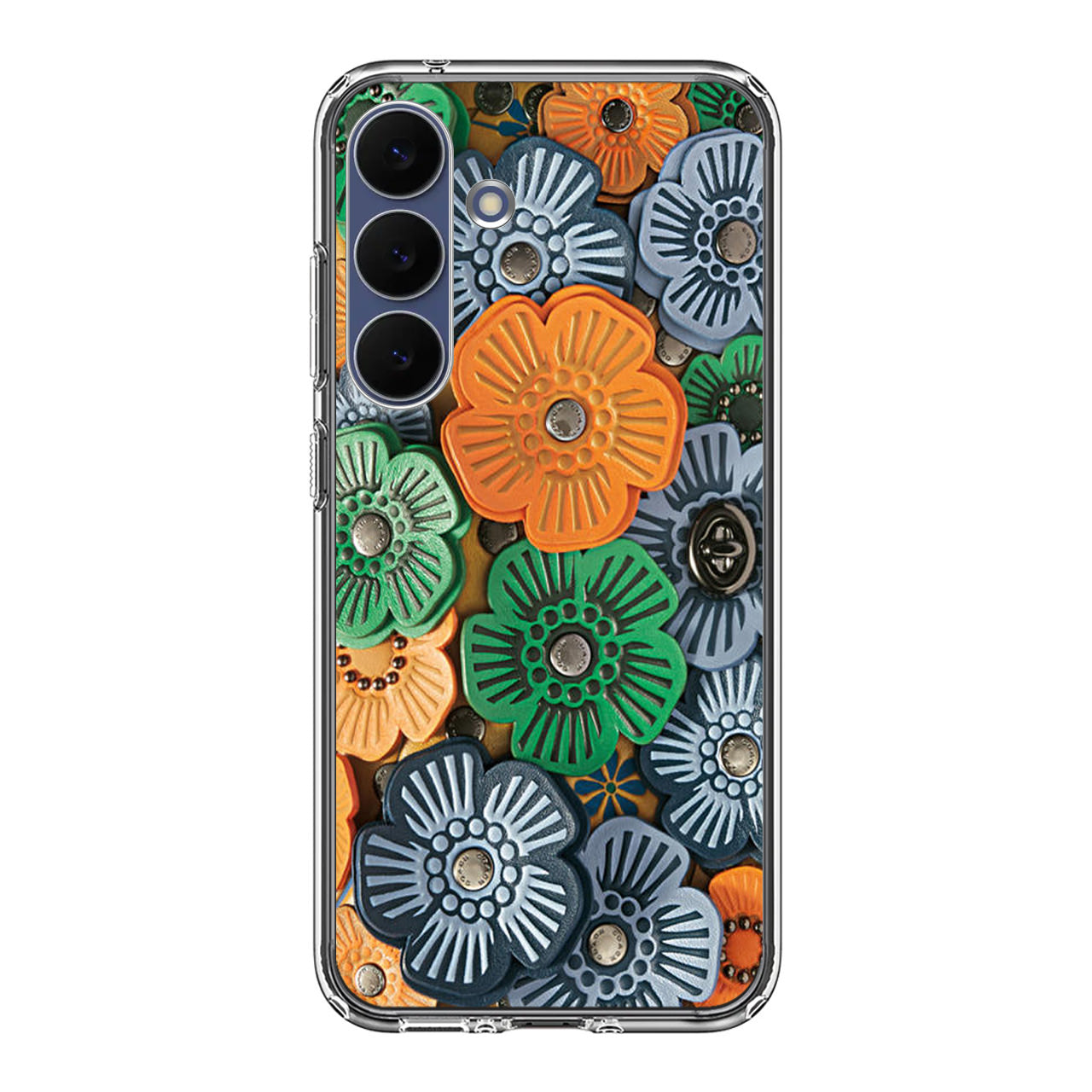 Tea Rose Applique Samsung Galaxy S25 FE Case