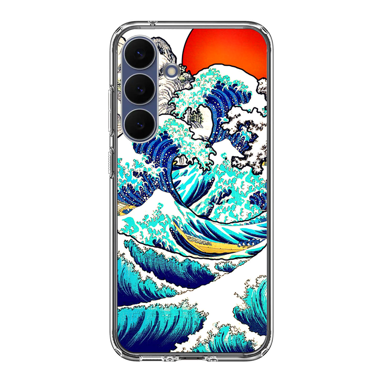 The Great Wave off Kanagawa Samsung Galaxy S25 FE Case