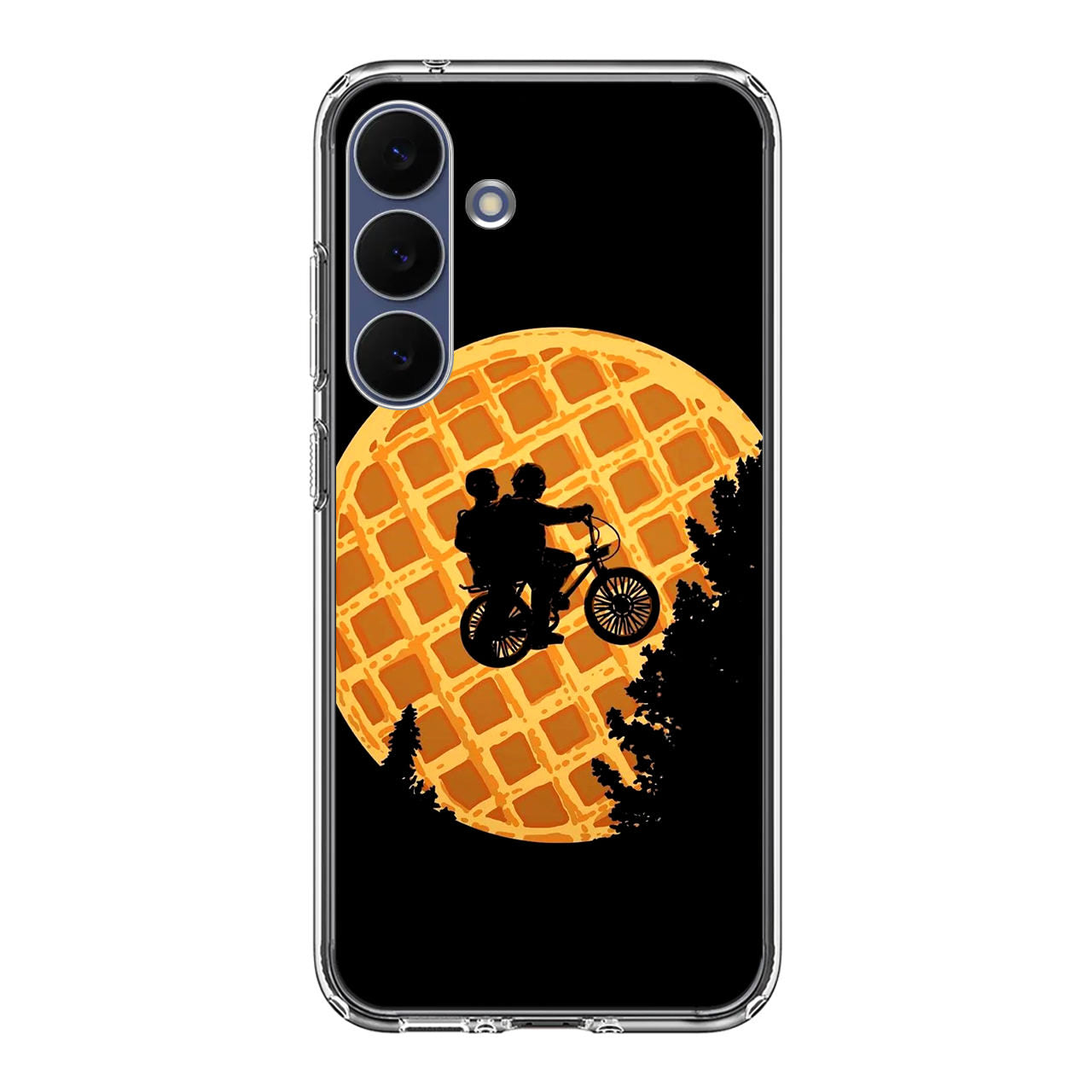 Waffle Moon Stranger Things Samsung Galaxy S25 FE Case