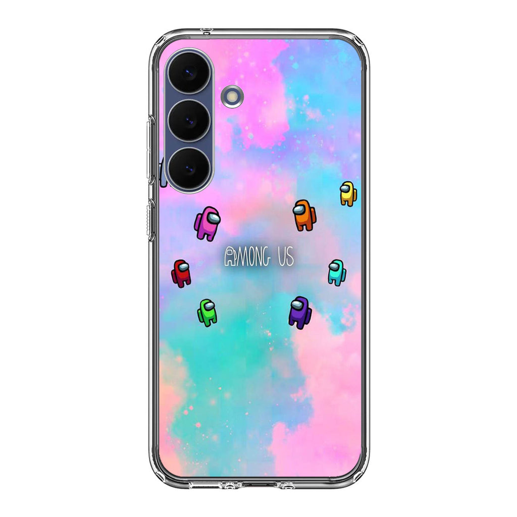 Among Us Colorful Samsung Galaxy S25 FE Case