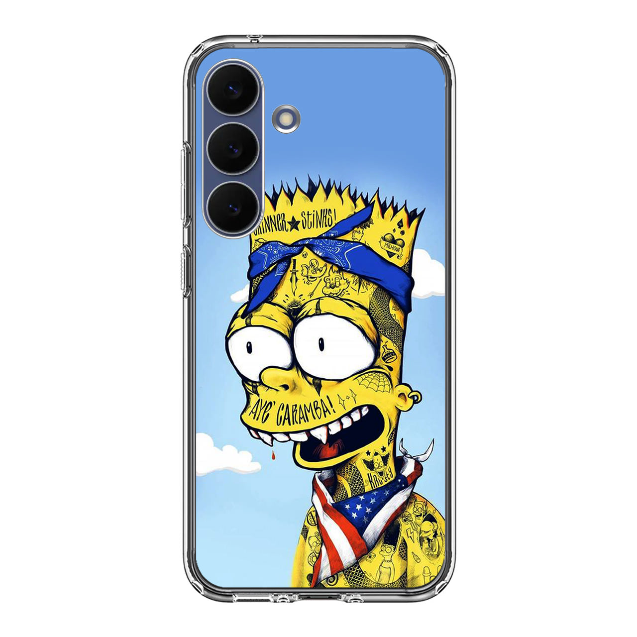 Bootleg Bart Samsung Galaxy S25 FE Case