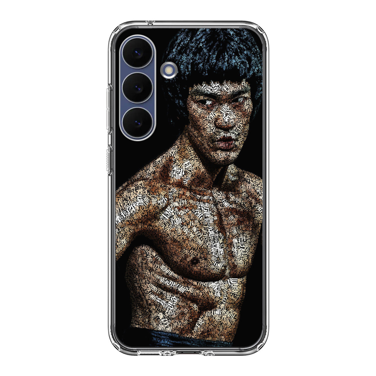 Bruce Lee Typograph Samsung Galaxy S25 FE Case