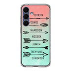 BTS Members Name Samsung Galaxy S25 FE Case
