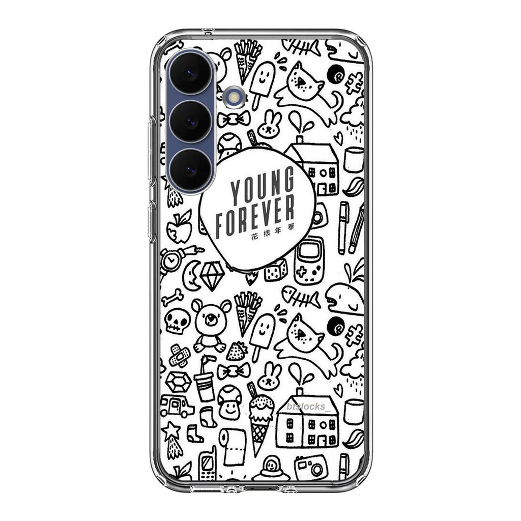 BTS Young Forever Samsung Galaxy S25 FE Case