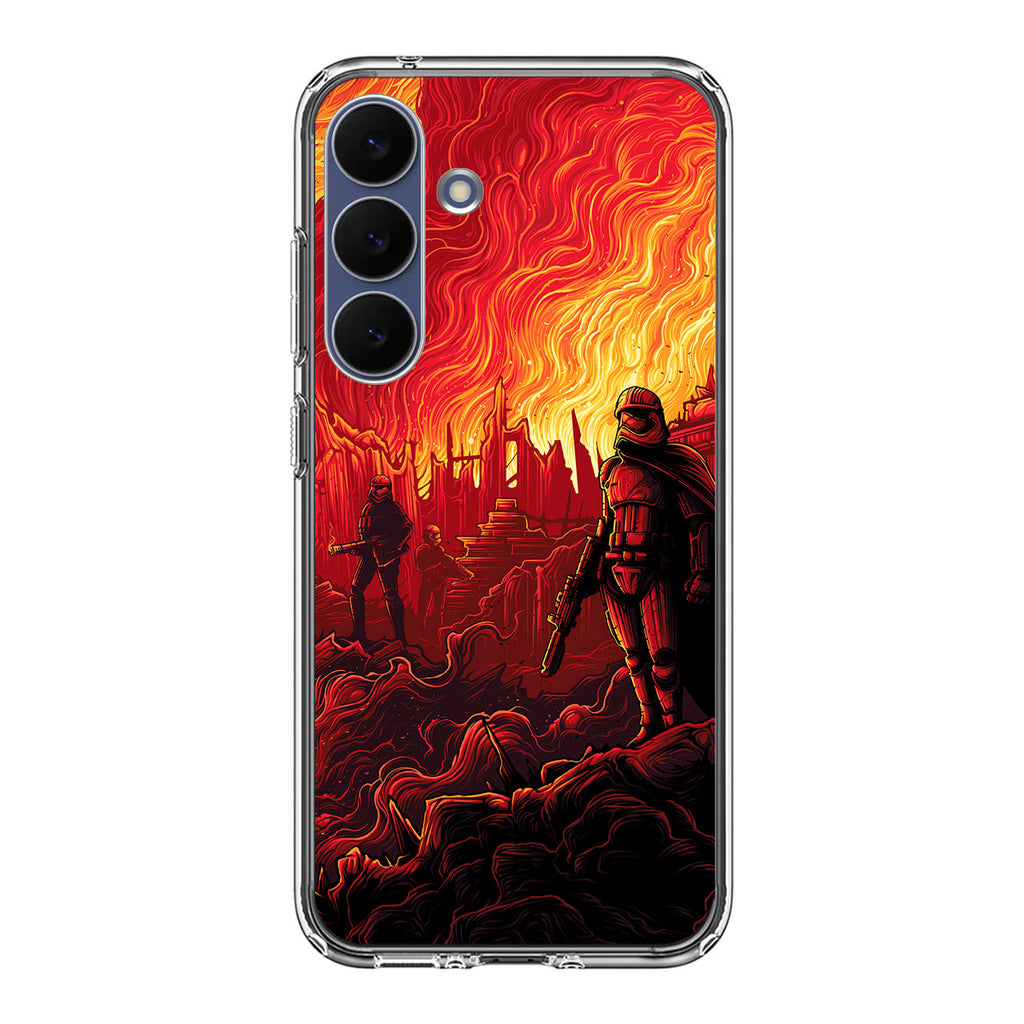 Captain Phasma Art Samsung Galaxy S25 FE Case