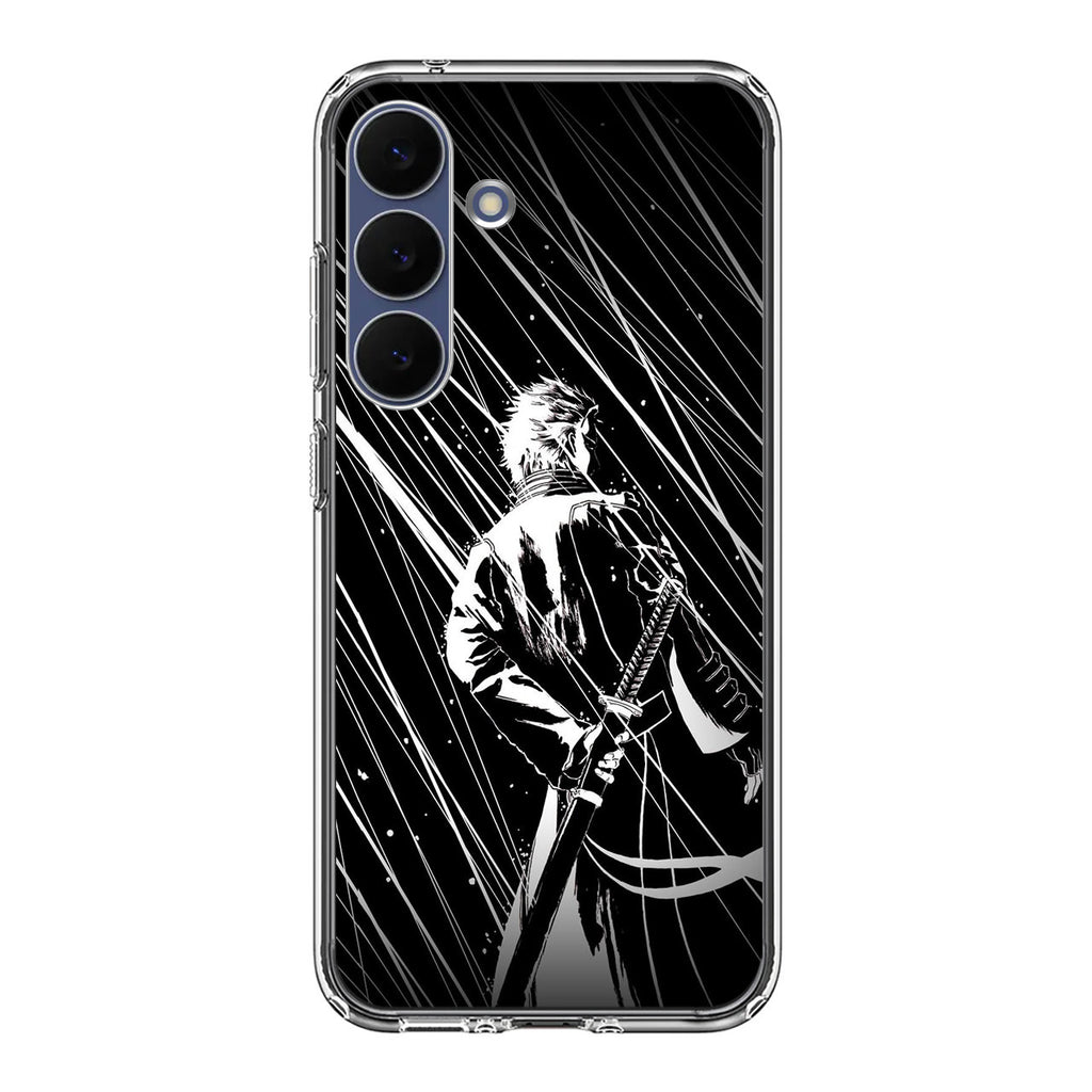 Vergil Black White Samsung Galaxy S25 FE Case