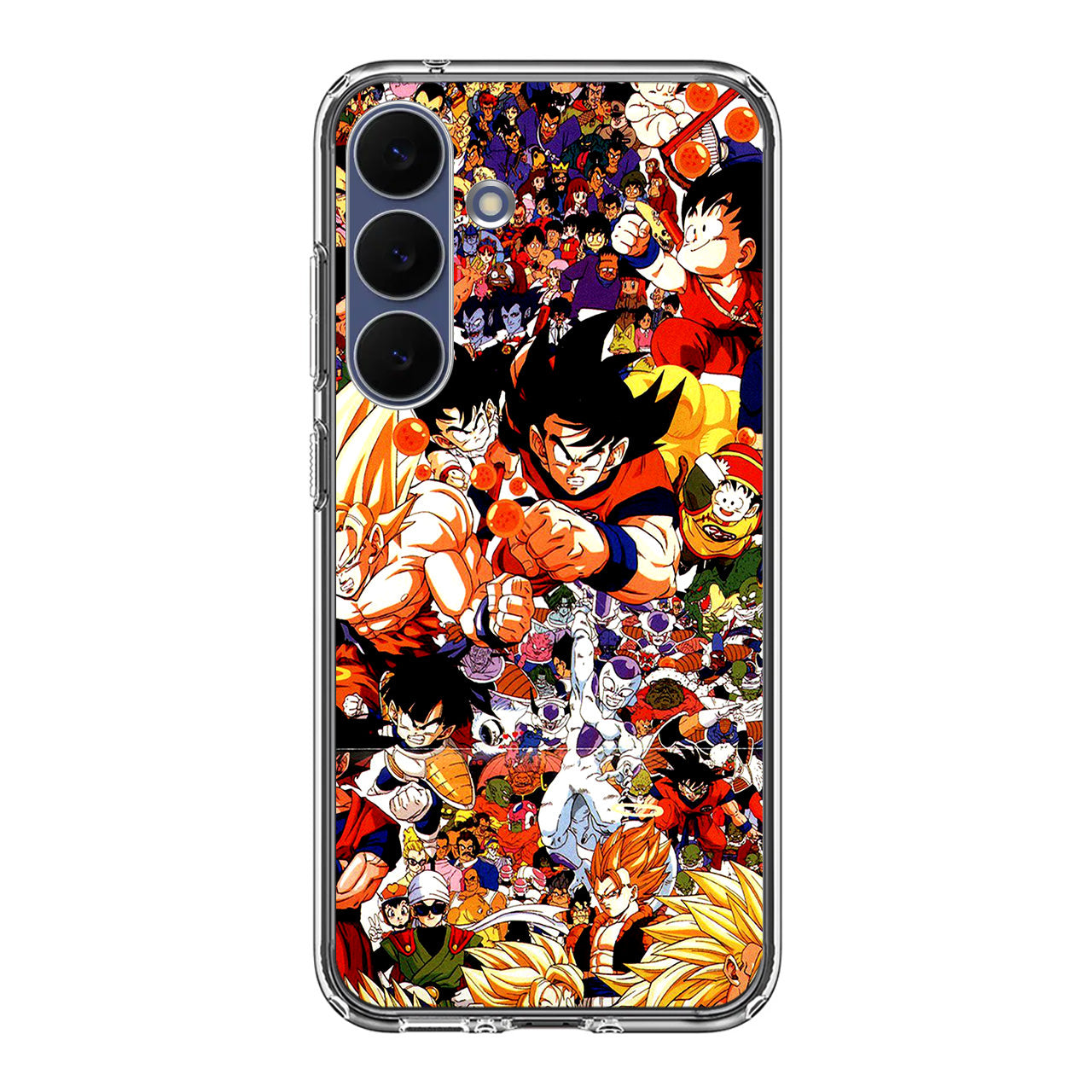 Dragon Ball All Characters Samsung Galaxy S25 FE Case