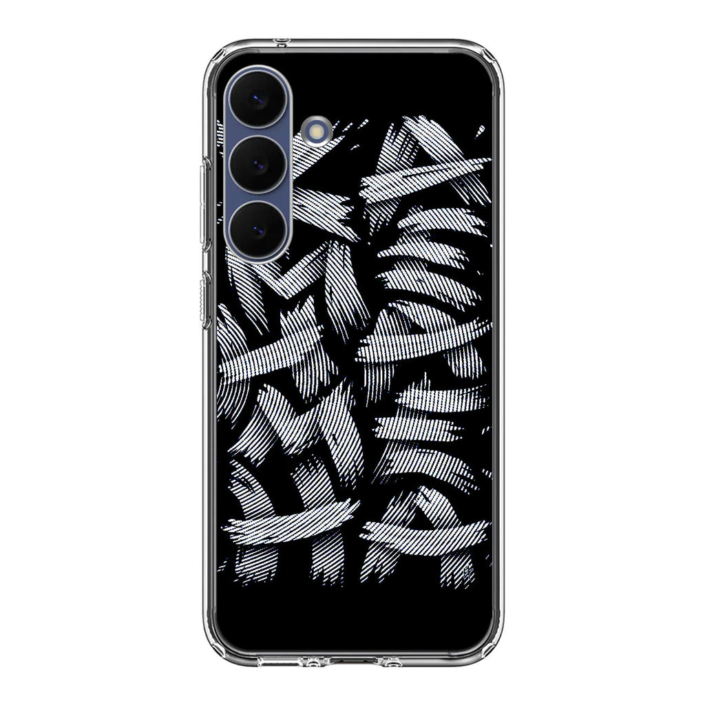 Dragon Ball Kamehameha Font Art Samsung Galaxy S25 FE Case