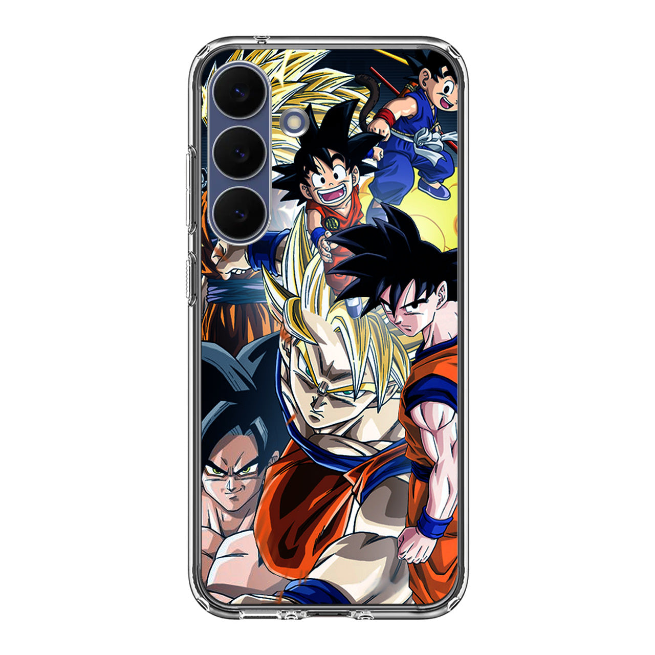 Dragon Ball Z Son Goku Samsung Galaxy S25 FE Case
