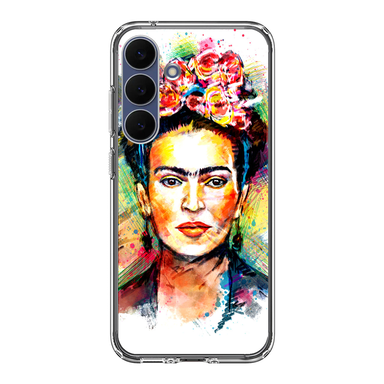 Frida Kahlo Painting Art Samsung Galaxy S25 FE Case