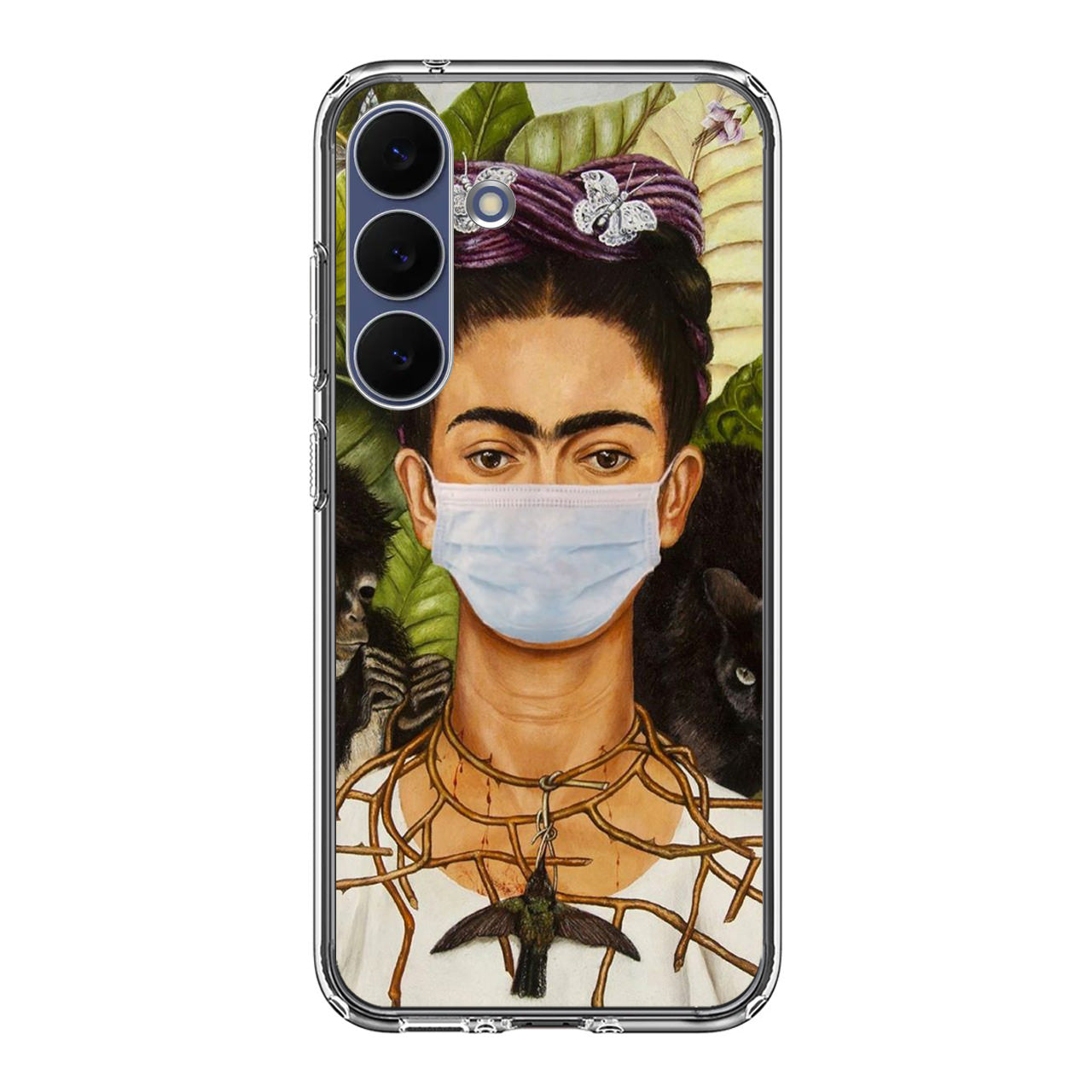 Frida Kahlo Wear Mask Samsung Galaxy S25 FE Case