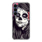 Girl Skull Flower Samsung Galaxy S25 FE Case