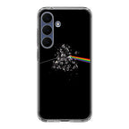 Glass Broken Light Refraction Samsung Galaxy S25 FE Case