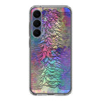 Joy Division Unknown Pleasures Colorful Samsung Galaxy S25 FE Case