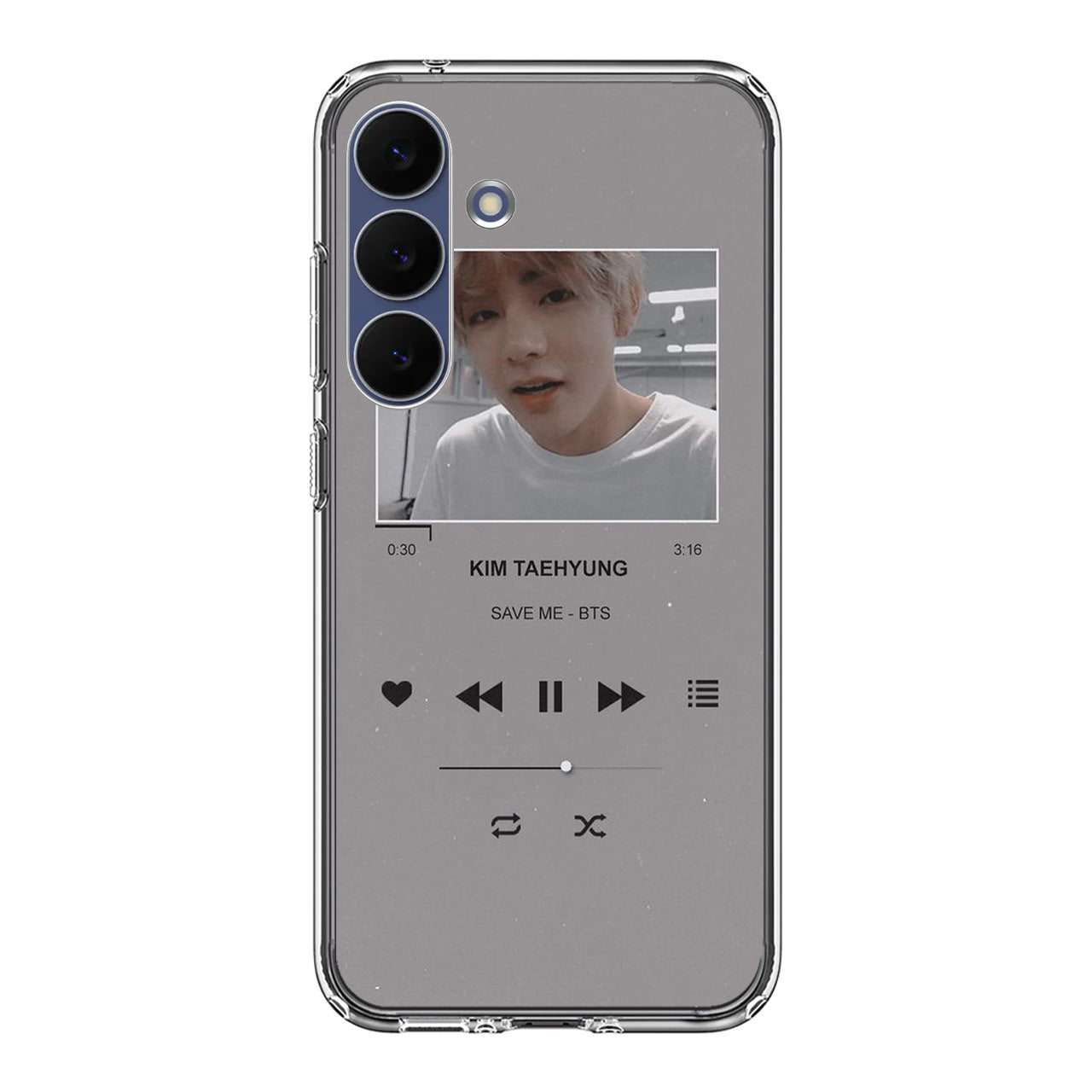 Kim Save Me BTS Samsung Galaxy S25 FE Case