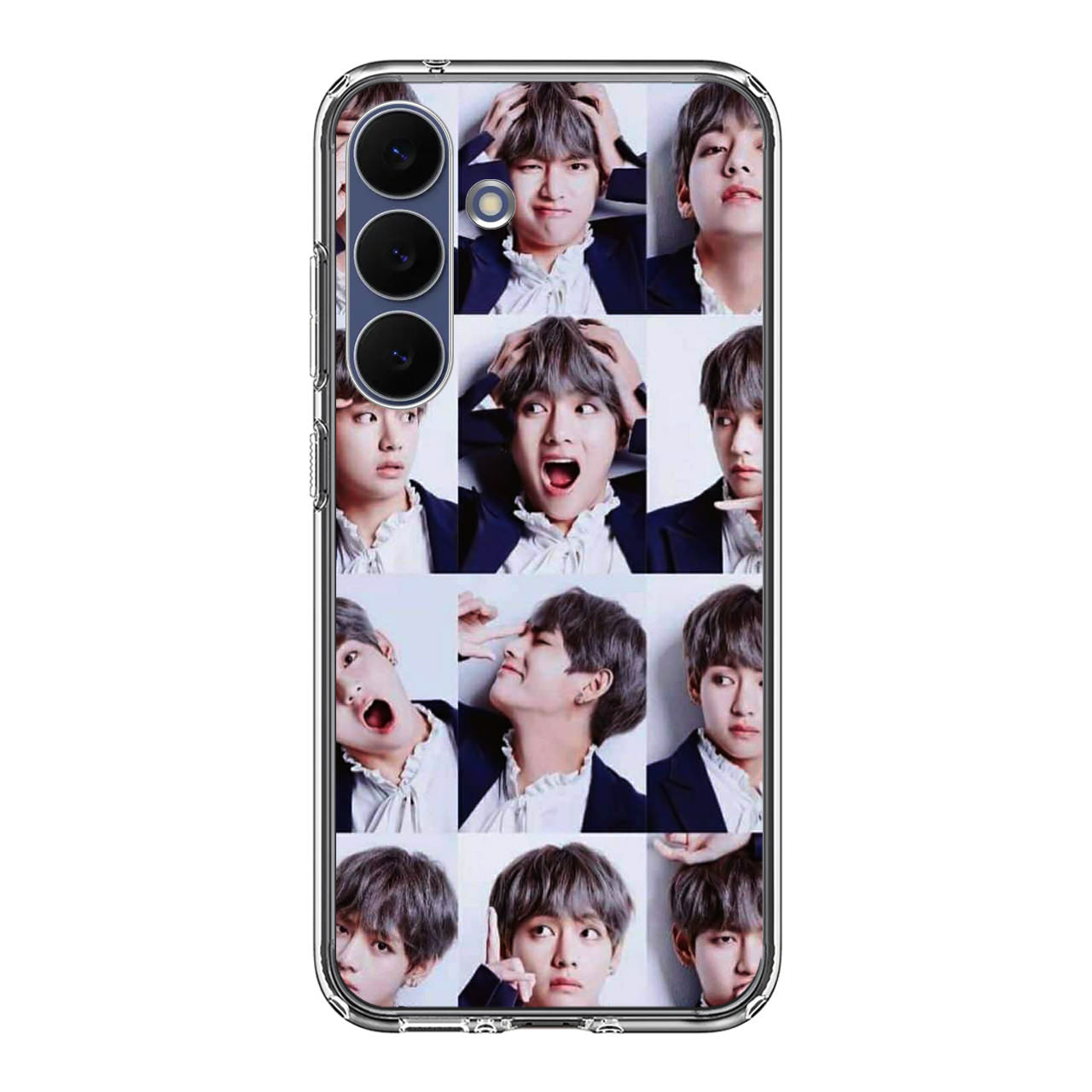 Kim Tae-hyung Collage Samsung Galaxy S25 FE Case