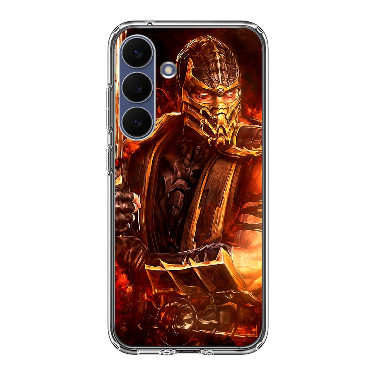 Mortal Kombat Scorpion Samsung Galaxy S25 FE Case