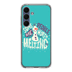 Olaf Frozen Is Melting Samsung Galaxy S25 FE Case