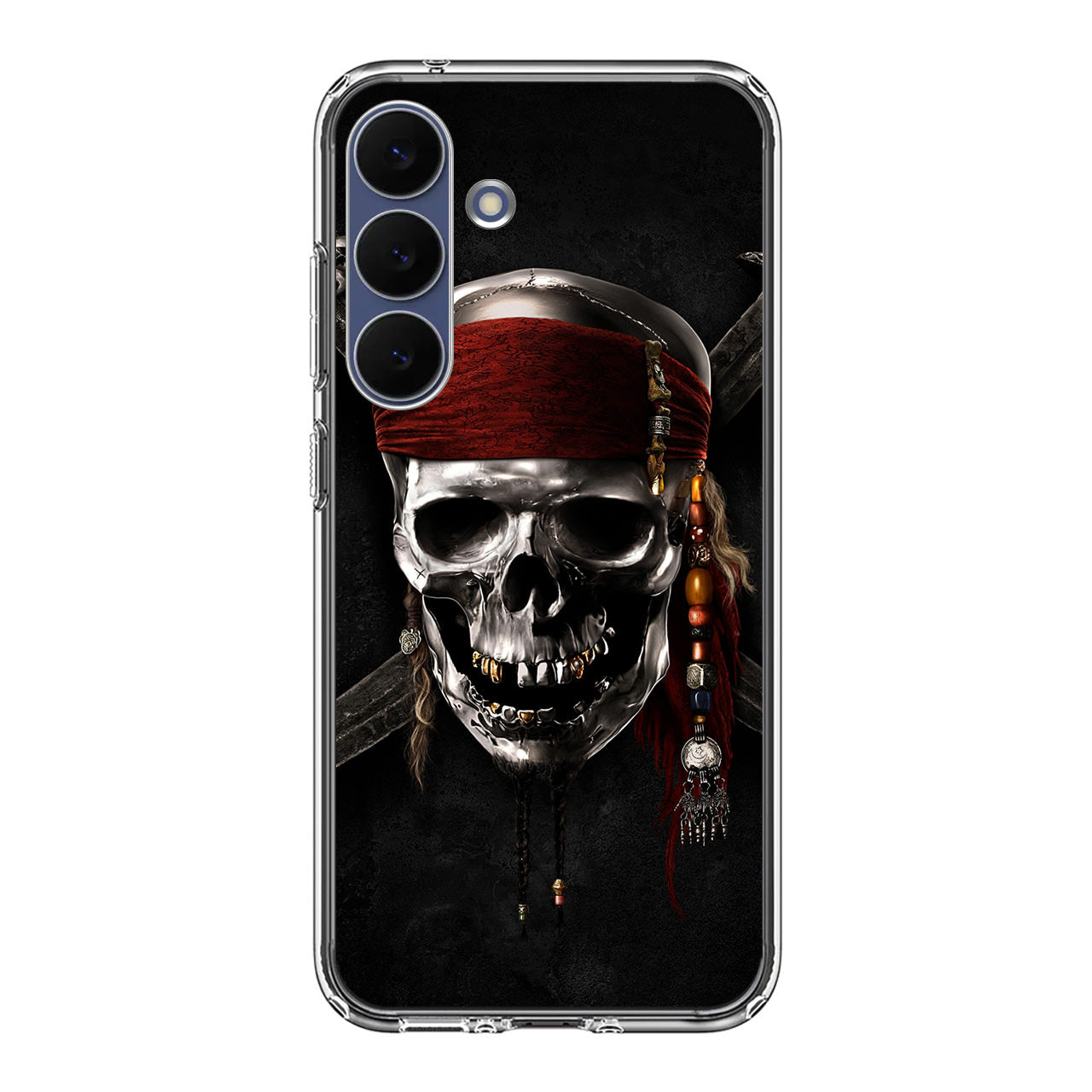 Pirates Of Carribean Skull Samsung Galaxy S25 FE Case