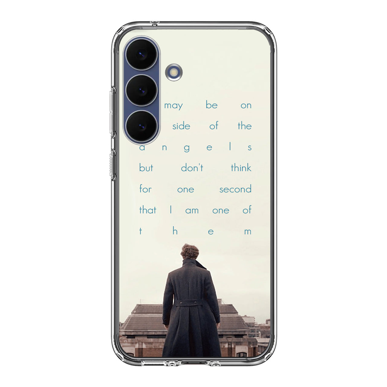 Sherlock Holmes Quote Samsung Galaxy S25 FE Case