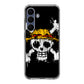 Straw Hat Pirate Logo Paint Samsung Galaxy S25 FE Case