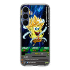 Super Saiyan Spongebob Card Samsung Galaxy S25 FE Case