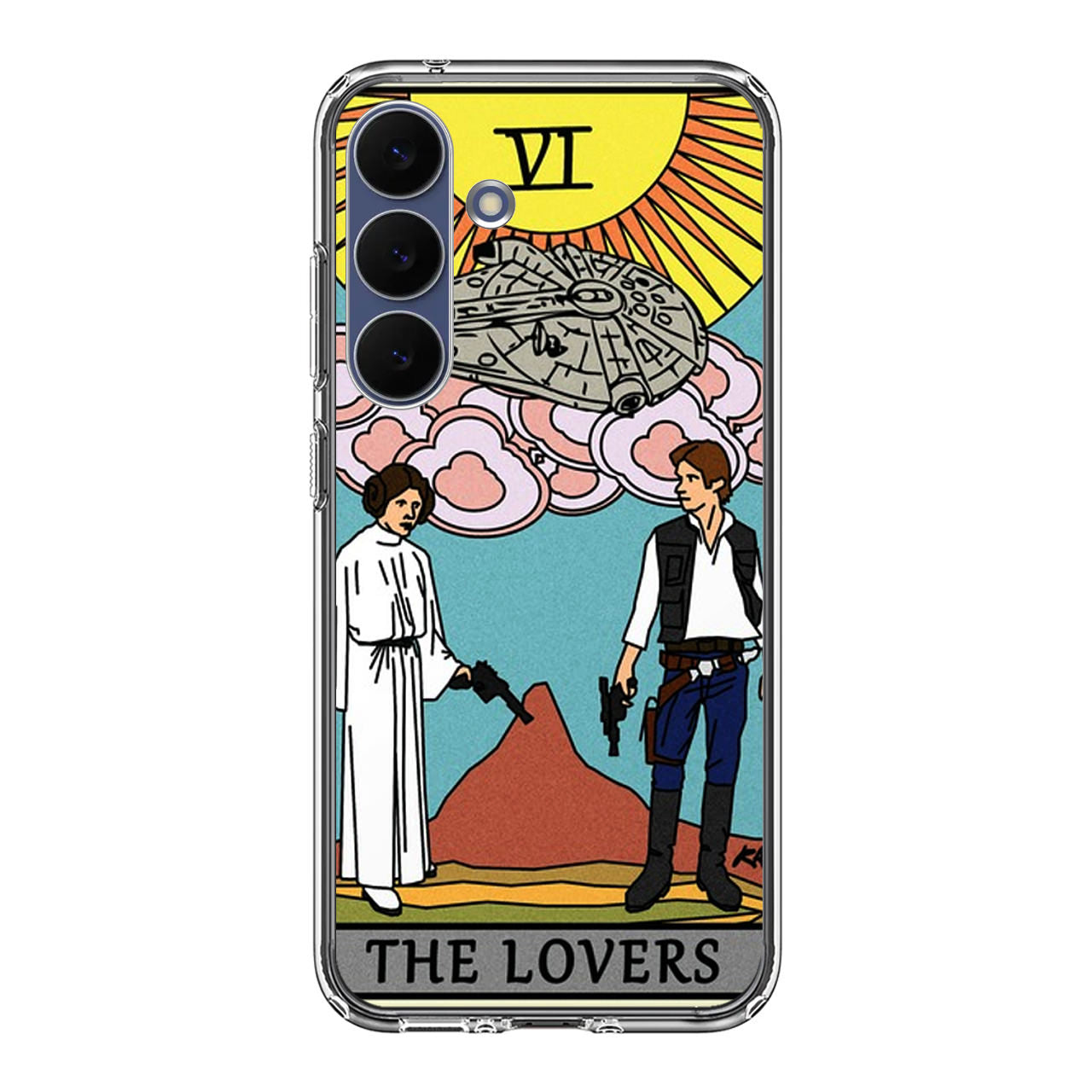 The Lovers Tarot Card Samsung Galaxy S25 FE Case