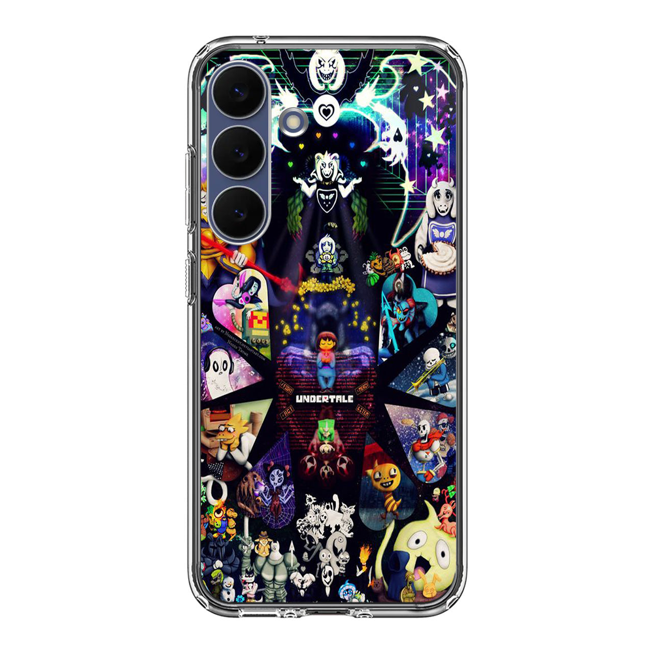 Undertale All Characters Samsung Galaxy S25 FE Case