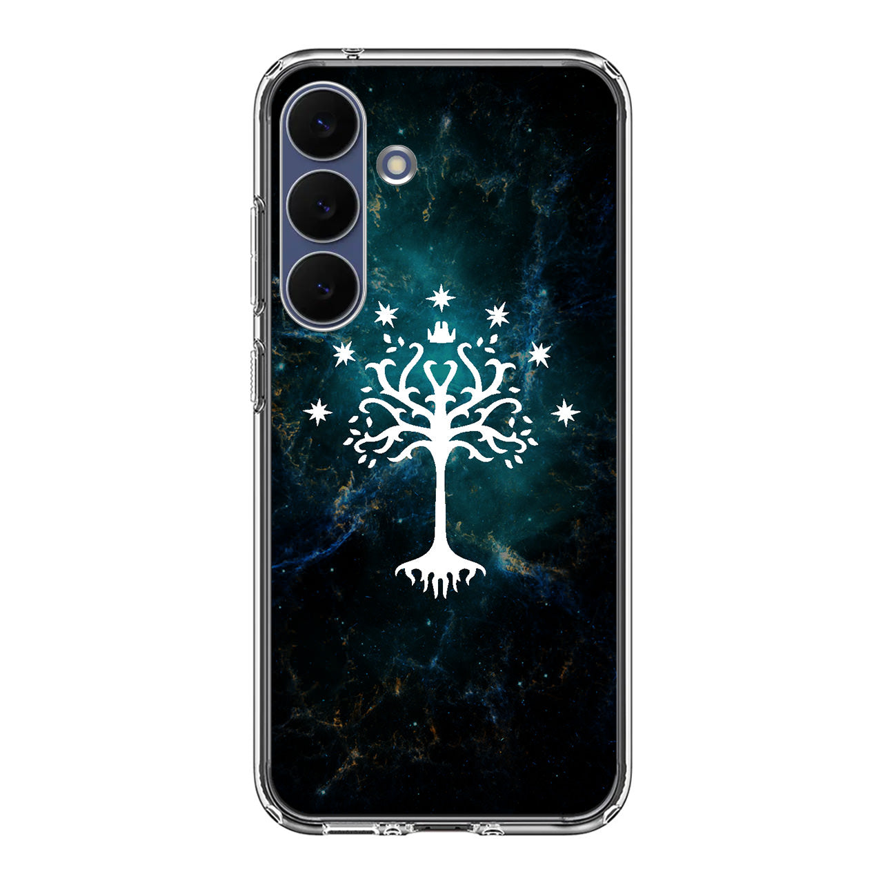 White Tree Of Gondor In Space Nebula Samsung Galaxy S25 FE Case