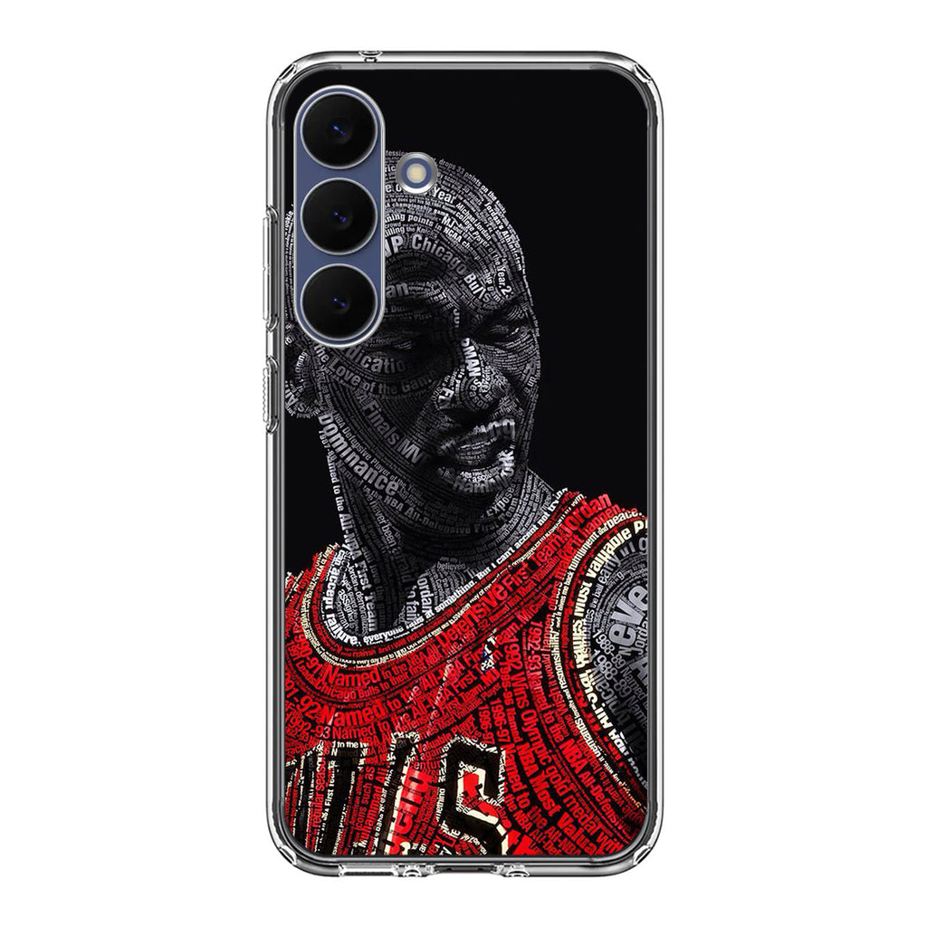 Michael Jordan The Legend Samsung Galaxy S25 FE Case